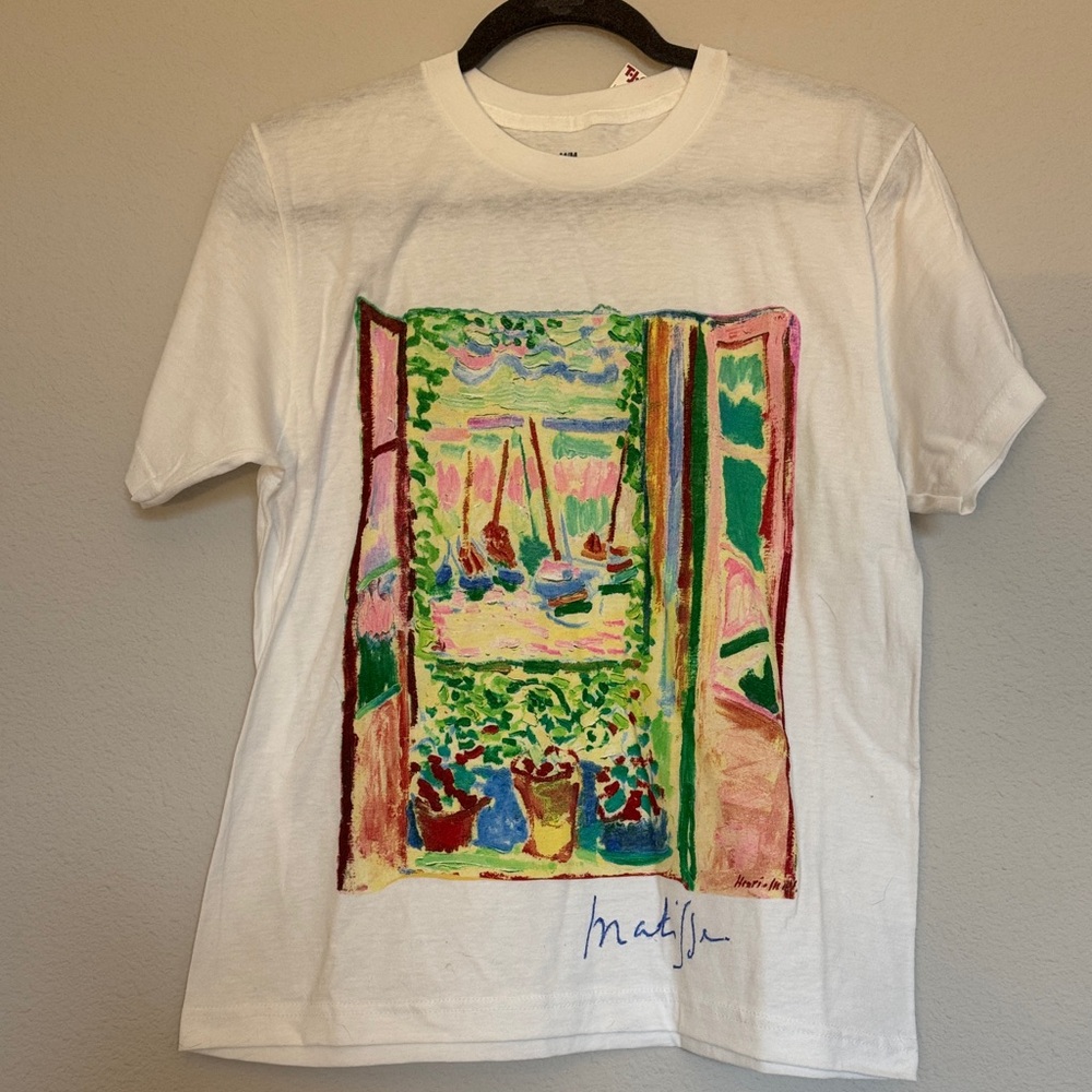 T.J.Maxx White Cotton T-Shirt M